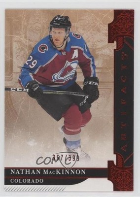 2019-20 Upper Deck Artifacts Stars Ruby 367/399 Nathan MacKinnon #133 02v3