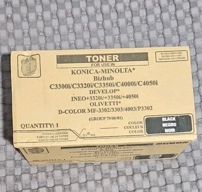 Blk Toner Konica-Minolta   C3300i/C3320i/C3350i/C4000i/C4050i