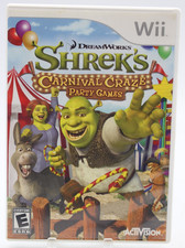 Shrek's Carnival Craze Party Games Nintendo Wii Complete w/ Manual CIB - TESTED