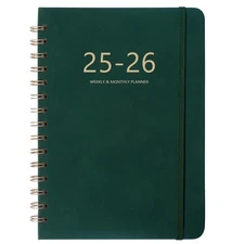 Academic Planner 2025-2026, Weekly and Monthly Calendar Planner, July 2025 - ...