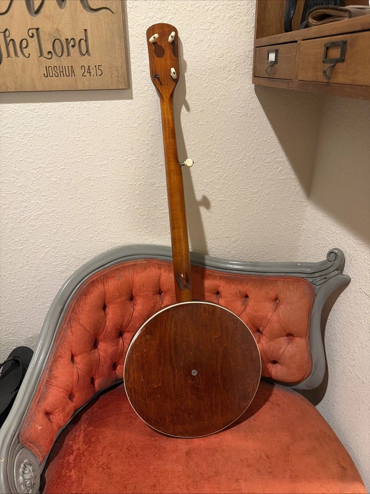 1920s, Unmarked, 5-String Resonator Banjo - Image 2 of 4