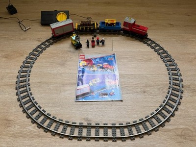 LEGO 4563 Load N' Haul Railroad 9V Güterzug vollständig mit Anleitung   TOP  