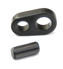 Factory New 1911 Barrel Link #3 & Link Pin Steel Pistol Parts Black Oxide