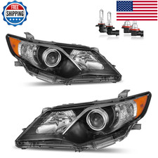 Karsparehub Headlights For 2012 2013 2014 Toyota Camry L/Se/Le/Xle/Hybrid