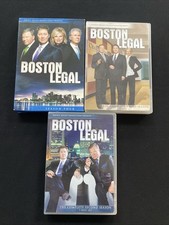 BOSTON LEGAL Seasons 2,3, 4 Complete DVD Sets USED James Spader