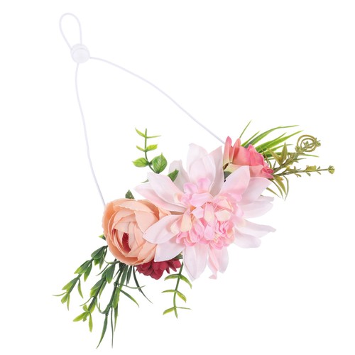Pet Accessories Artificial Flower Wreath Bride Garland Headdress Female Dog - Picture 9 of 12