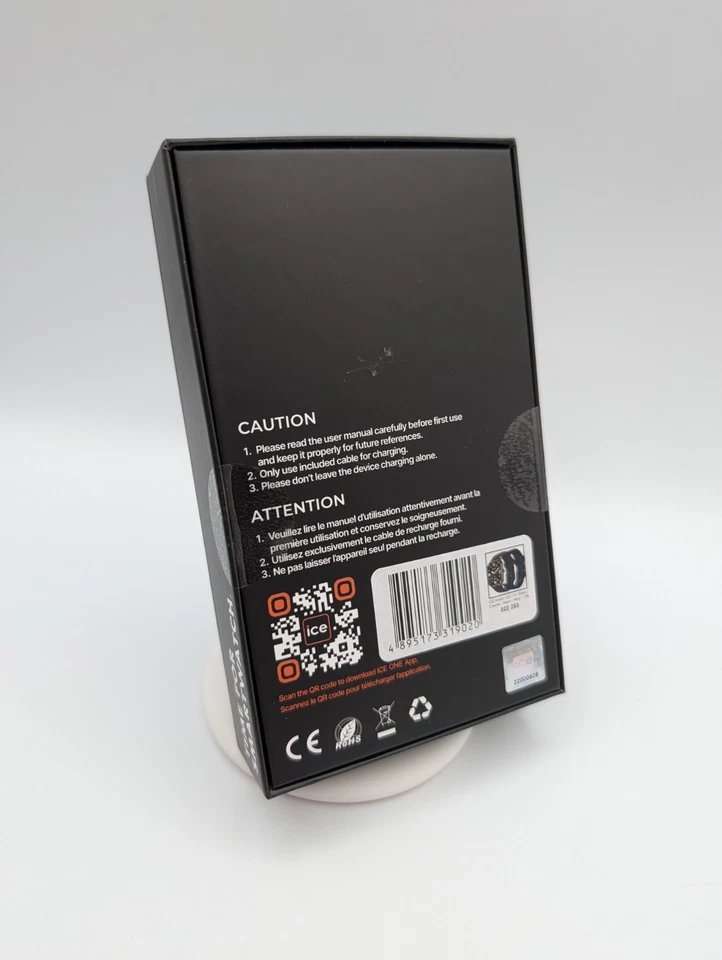 Ice Watch Ice Fit 1.0 - Black Schwarz Herren Armbanduhr 024104 - Neu & OVP - Bild 3 von 4