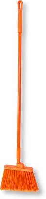 SPARTA 41082EC24 Plastic Color Coded Broom, Flagged Bristles, Long Broom With...