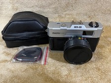 Vtg Photo Flex MX-35 Point and Shoot 35mm Film Camera w Auto Fix Focus 50mm Lens