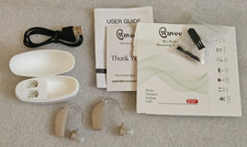 Rechargeable Hearing Aid for Seniors Adults with Noise Cancelling Behind-The-Ear