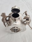 Rare Imperial Russian Inkwell - 1844- 84 Silver Marking — photo 3
