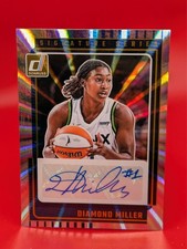 2025 WNBA Donruss Signature Series Holo Laser Diamond Miller Minnesota Lynx Auto