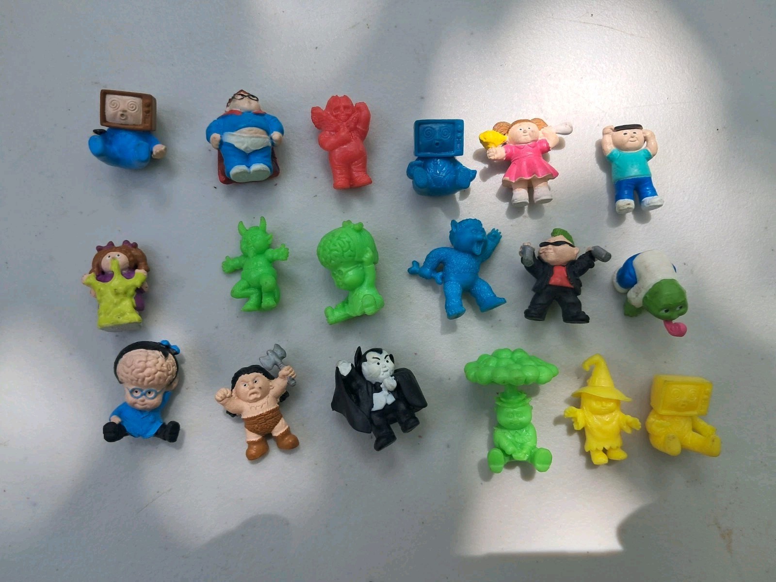 Garbage Pail Kids Topps Micro Figures Lot of 18 Collectibles