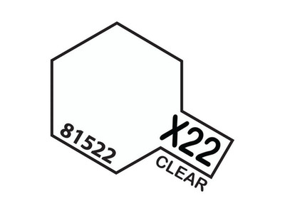 Tamiya - X-22 Clear, 10ml