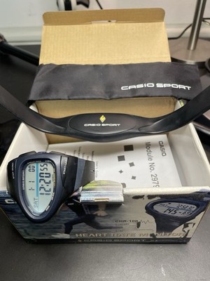Casio CHR-100, Pulsmesser / Uhr/ Stoppuhr, unbenutzt