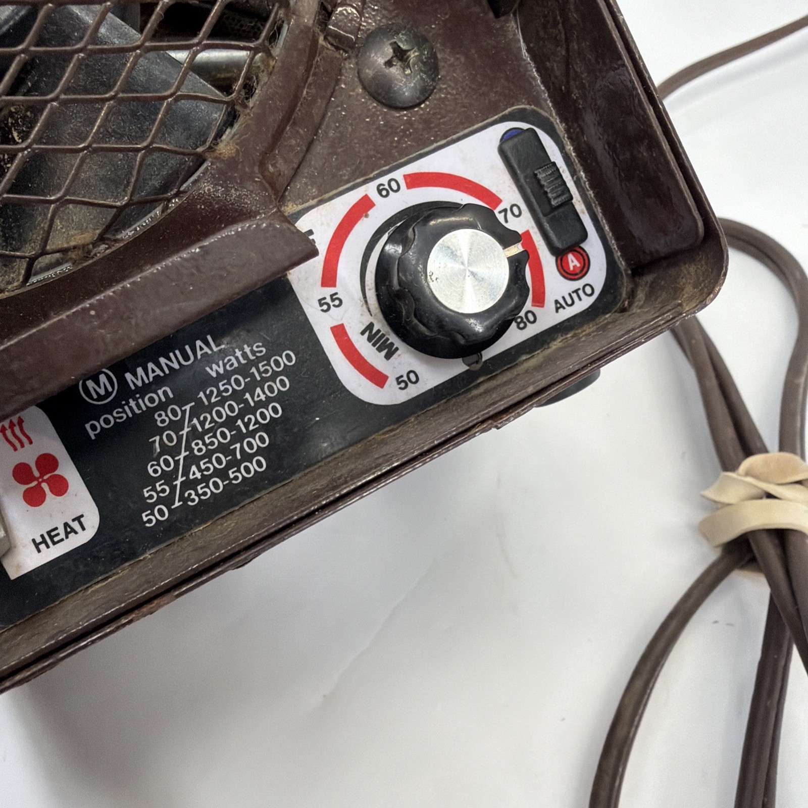 Vintage Pelonis The Original Disc Furnace Ceramic Space Heater 1500W 2