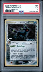 Umbreon 17/113 EX Delta Species Reverse Holo