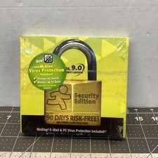 AOL CD-ROM Security Edition - McAfee included - Vintage  Sealed