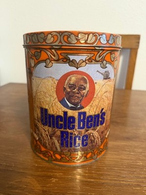 Vintage 1983 Uncle Ben s Rice 40th Anniversary Limited Edition Tin Canister LK