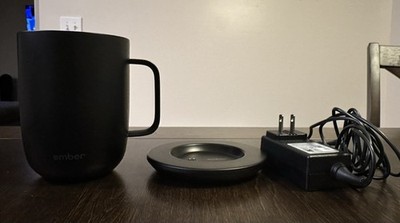 Ember Smart Mug 10 oz Temperature Control, 1-Hour Battery, Black