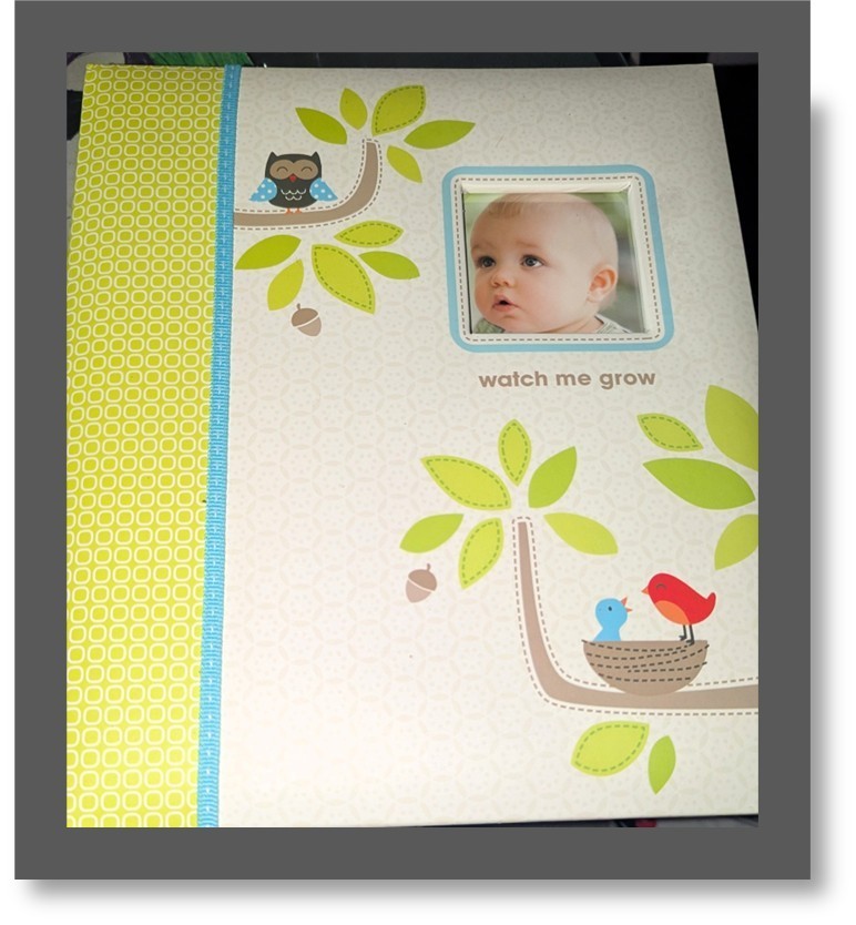 👶 Carter's “All About Me” Baby Memory Book – Hardcover Keepsake