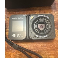 4K Digital Camera 64MP Vlogging Camera 18X Zo...