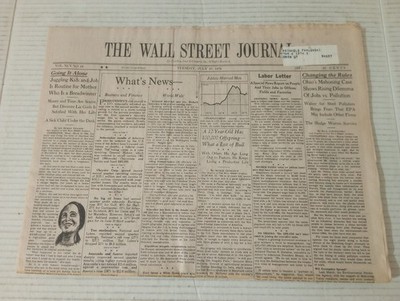Wall Street Journal Jul 27 1976 EPA Waiver For Steel Polluters Jobs Vs Pollution