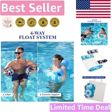 Lightweight 4-in-1 Pool Hammock Drifter - Easy to Inflate and Travel-Friendly