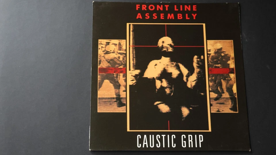 Front Line Assembly – Caustic Grip LP VINYL ELECTRONIC EBM INDUSTRIAL 1990 TOP - Bild 3 von 4