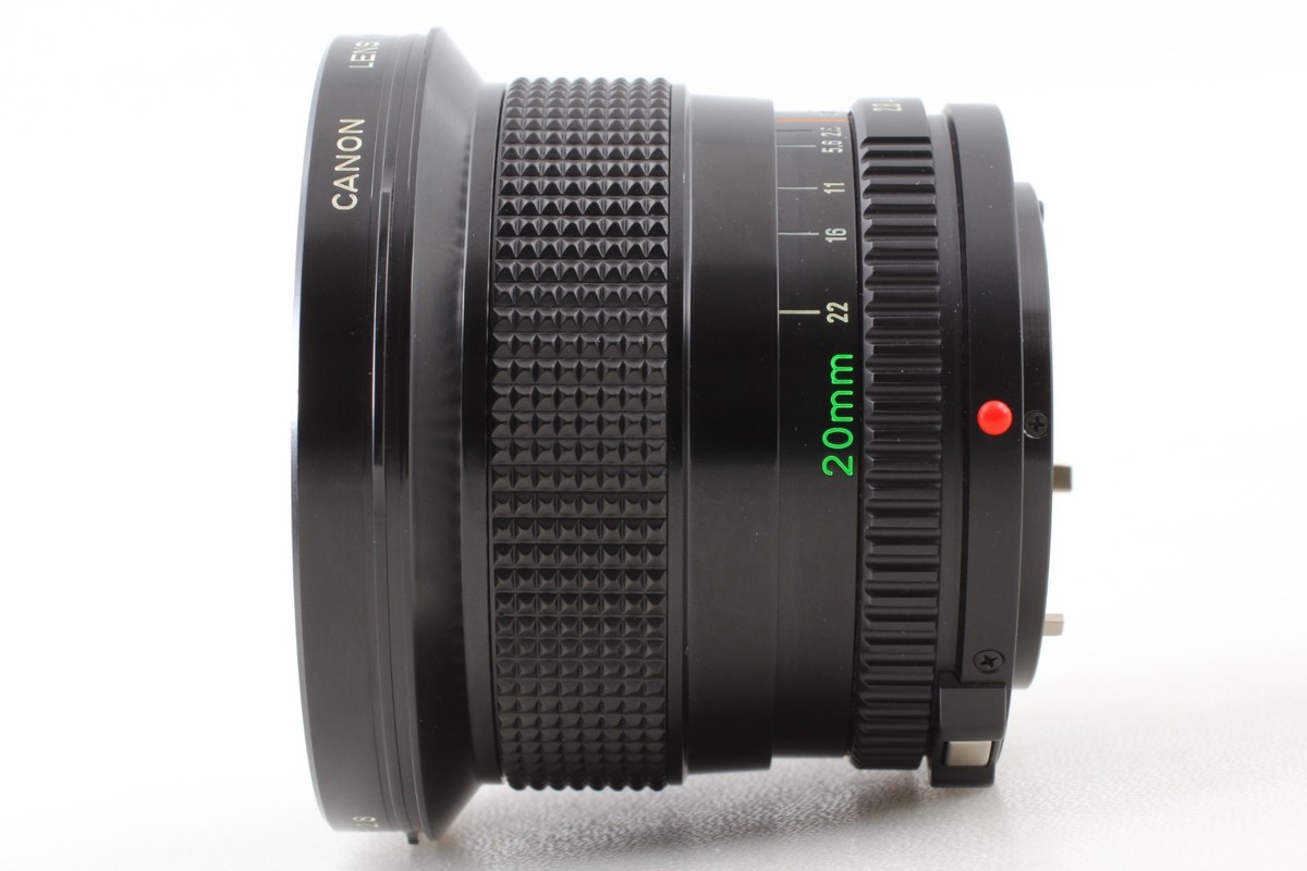 Rare w/ Box! 【MINT】 Canon New FD NFD 20mm F2.8 Wide Angle