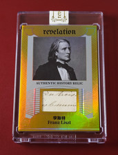2025 Eternal Revelation History Relics Franz Liszt 01/10 First Print