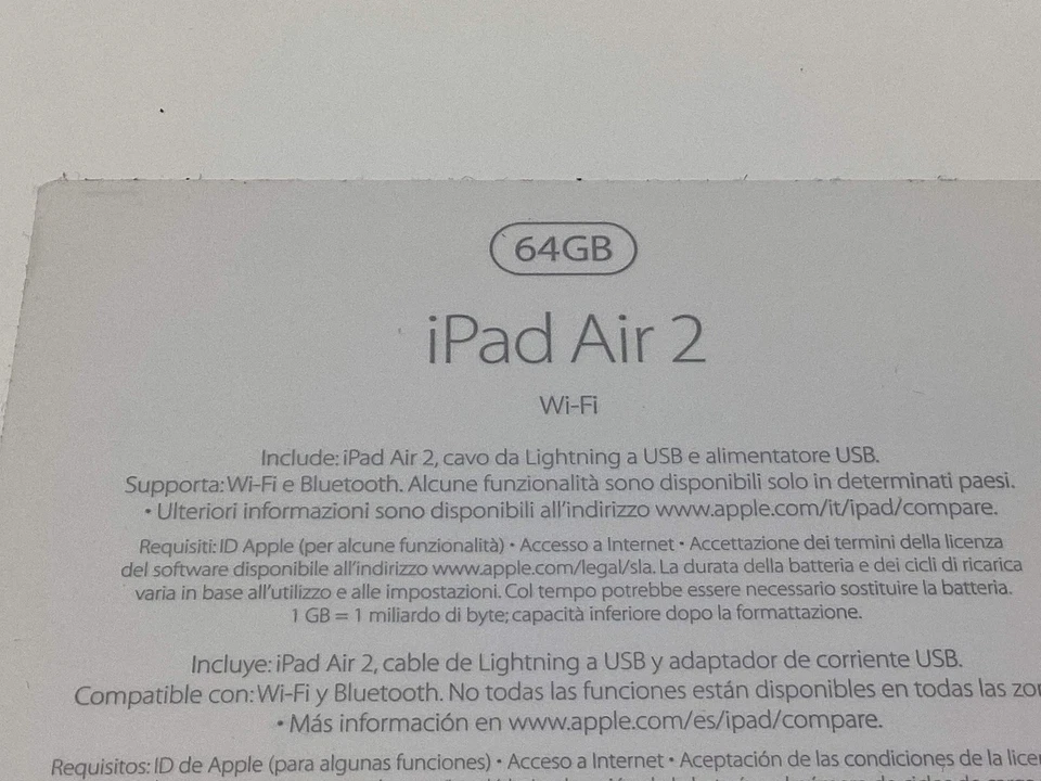 Apple iPad Air 2 · 64GB · Wi-Fi, foto 4 de 4