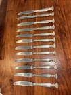 New ListingWallace Romance of the Sea, Sterling Silver Knives (Lot of 12)