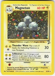 Magneton 009/130 Base Set 2 Holo Rare