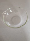 Vintage Pyrex 024 Round Clear Glass Casserole Dish 2 Quart No Lid