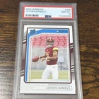 2024 Panini Donruss - Rated Rookie Jayden Daniels #389 (RC). PSA 10