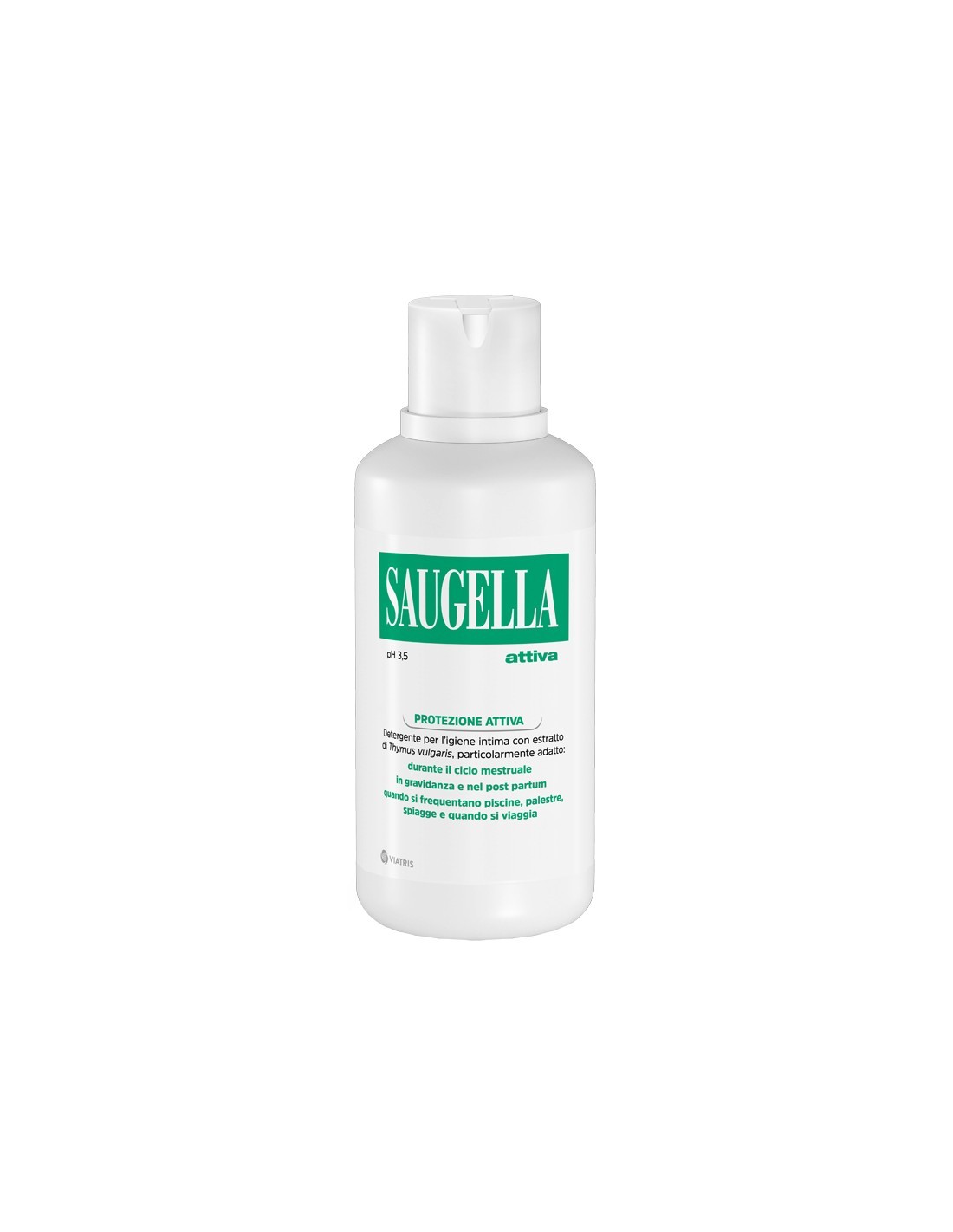 Saugella Donna Attiva Detergente Intimo Ph 3.5 500Ml - Immagine 2