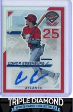 2025 Panini Prospect Edition Conor Essenburg Auto Red Prizm #031/199 AC383