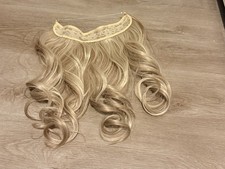 Blonde Curly Clip-In Synthetic Hair Extension 21-30in for Women