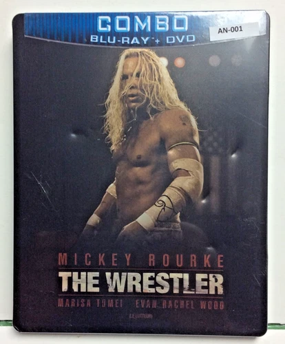 The Wrestler - Limited Edition Steelbook [Blu-ray + DVD] AS IS! AN-001