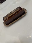 Vintage Hull Pottery Brown Drip Glaze Butter Dish USA OvenProof Kitchenware 60's
