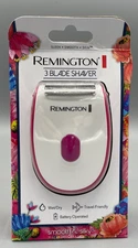 Remington Women's 3 Blade Shaver, Battery Operated Painless Hair Removal Tool