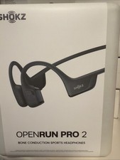 Shokz OpenRun Pro 2 Bone Conduction Open-Ear Sport Black