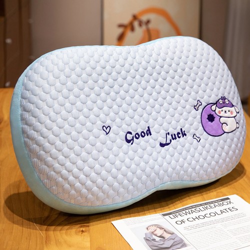 Super Soft Office Nap Pillow Double-sided Memory Pillow Stuffed Toy Winter - Picture 15 of 17