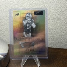 2022 Panini Playbook - Sketchbooks Stefon Diggs #19