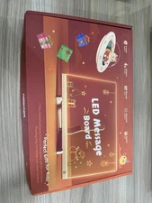 LED Drawing Board for Kids, 2026 Upgraded 8 Colors LED Note Board Doodle Glow...