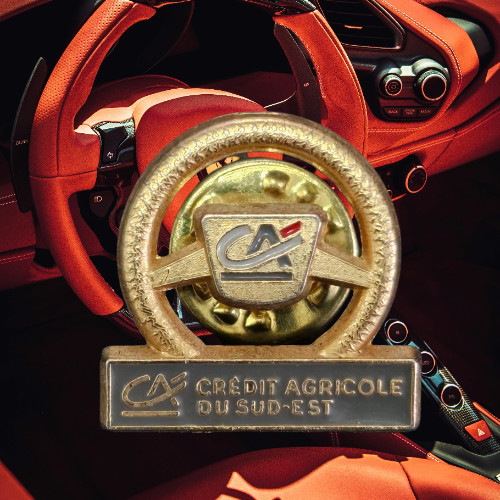 Sammler Pin - AUTO/KFZ - Fundstücke - Lenkrad "Agricole du Sud-Est"