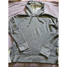 Aerie Women's Medium Sweatshirt Hooded Terry grey Long Sleeve Pullover Top