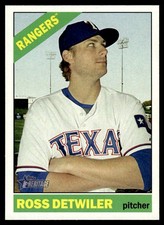 Ross Detwiler 2015 Topps Heritage #689 Texas Rangers 26081 Baseball Card