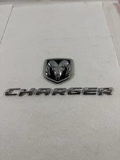 2006-2010 Dodge Charger Rear Trunk Emblem Badge Ram Head Charger Oem
